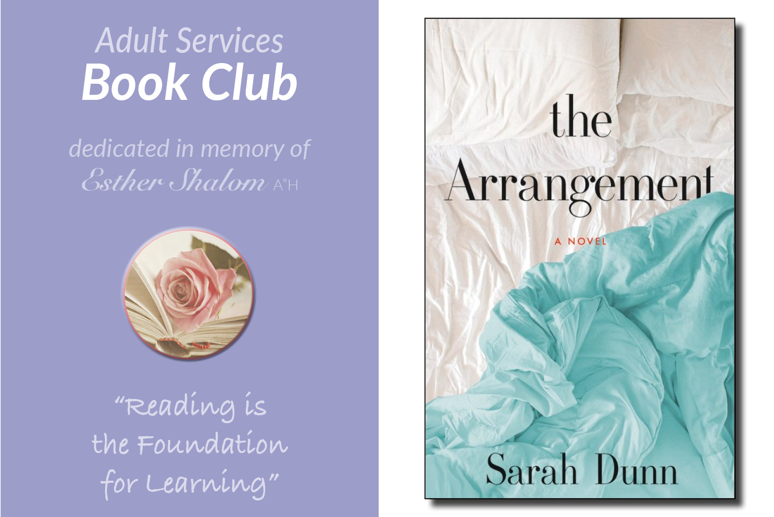 Book Club The Arrangement The Center