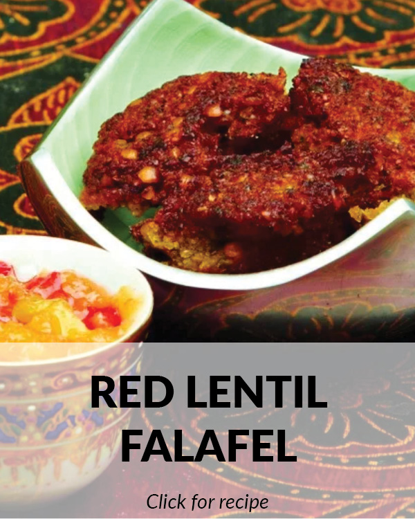 red falafel