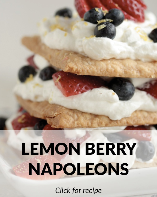 Lemon Berry Napoleons