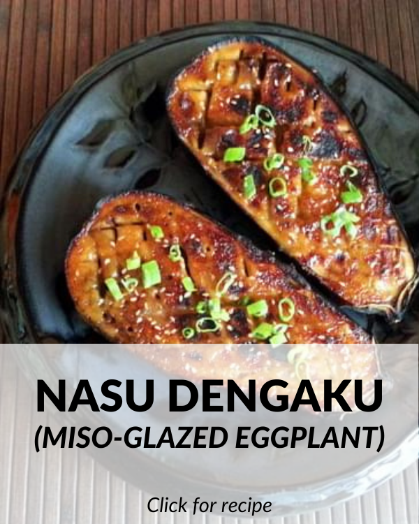 Nasu Dengaku – Miso Glazed Eggplant