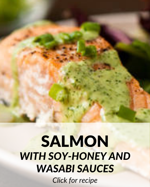 Salmon with Soy and Honey Sauce